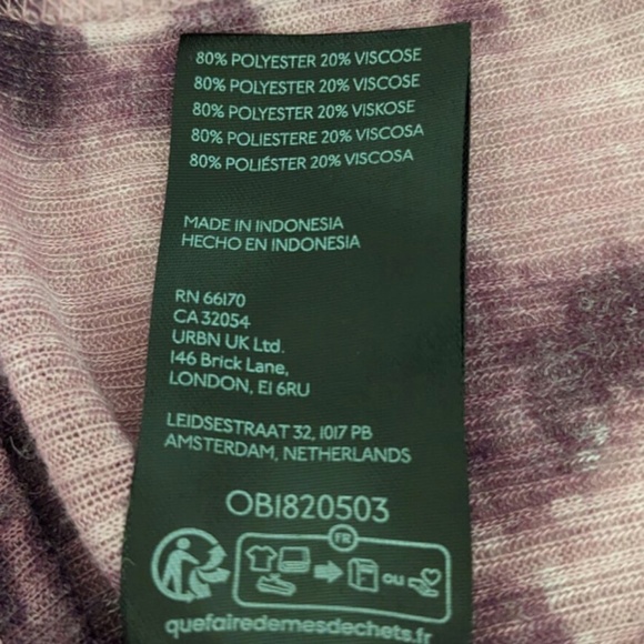 Brand New Angie Ribbed Tissue Henley Too By Pilcro - Picture 10 of 11